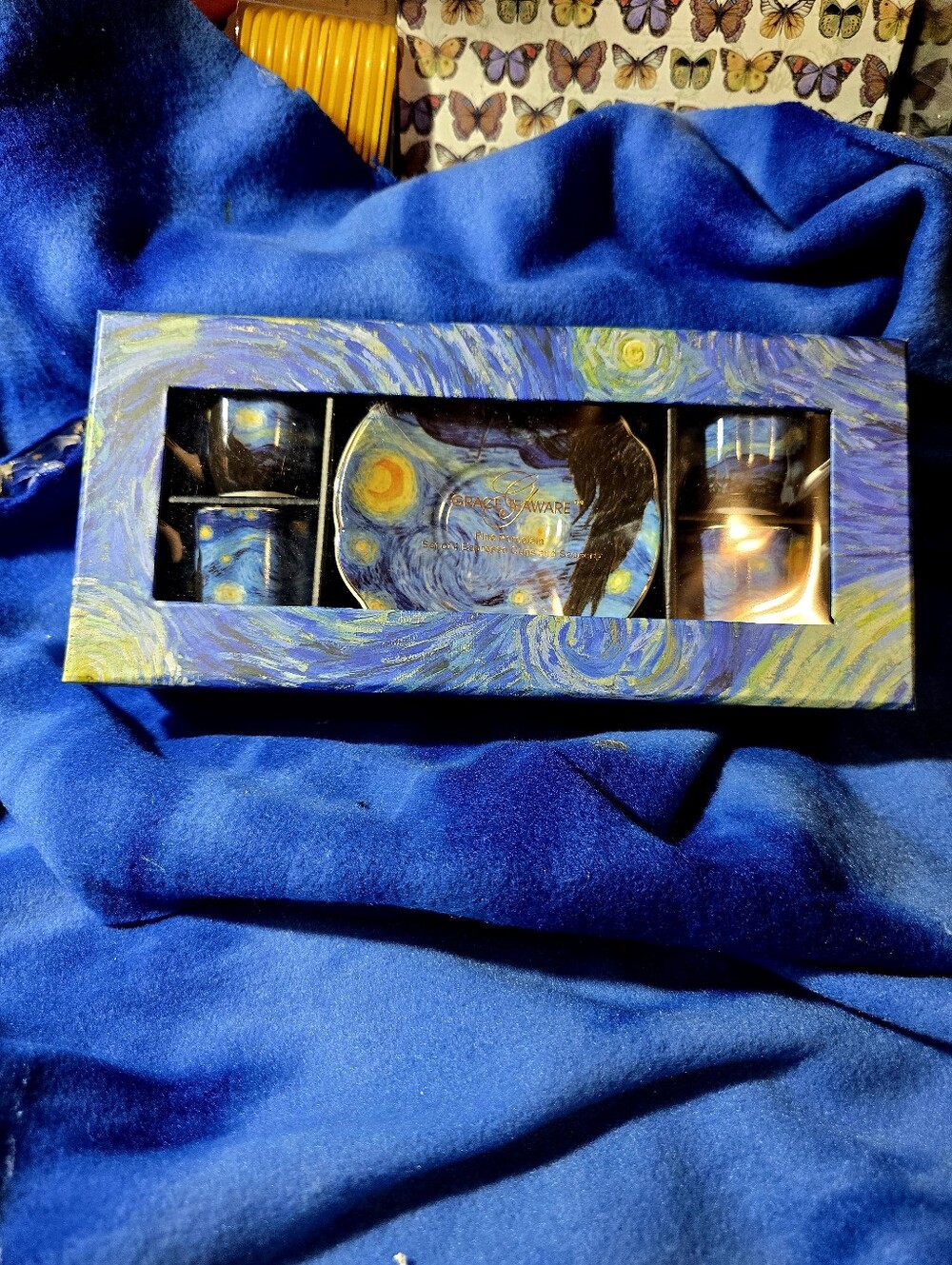 VINCENT VAN GOGH - ESPRESSO CUPS & SAUCERS SET